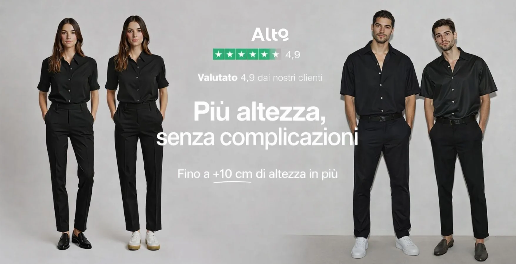 Eleva il tuo stile, letteralmente.